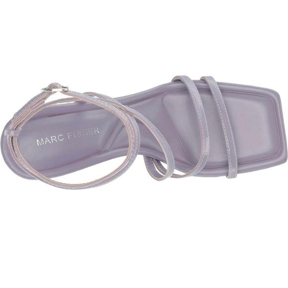 MARC FISHER Women's Mahima Strappy Tapered Heel Dress Sandals, Size 6 - Picture 6 of 8